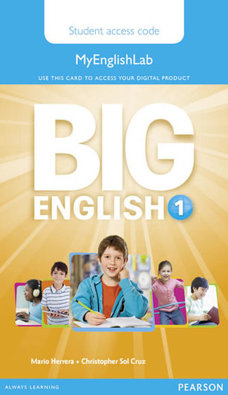 Big English 1 Pupil´s MyEnglishLab Access Code (standalone)