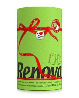 Renova kuchyňské utěrky 120 útržků - zelená