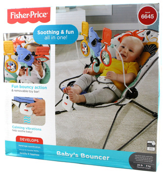 Houpací sedátko Fisher Price s odnímatelnou hrazdičkou