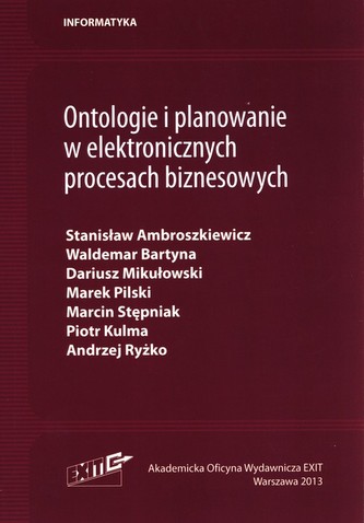Ontologie i planowanie w elektronicznych procesach biznesowych