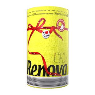 Renova kuchyňské utěrky 120 útržků - žlutá