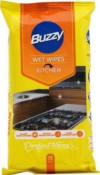 Buzzy vlhčené ubrousky Kitchen 48ks - Kuchyň