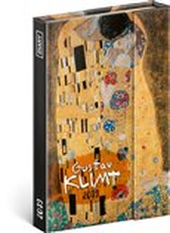Týdenní magnetický diář Gustav Klimt 2019
