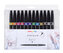 Popisovač Pentel Artist Brush - Arts 12 ks, sada