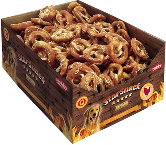 Nobby StarSnack BOX BBQ kuřecí preclíky 6,5cm / 200ks / 5kg