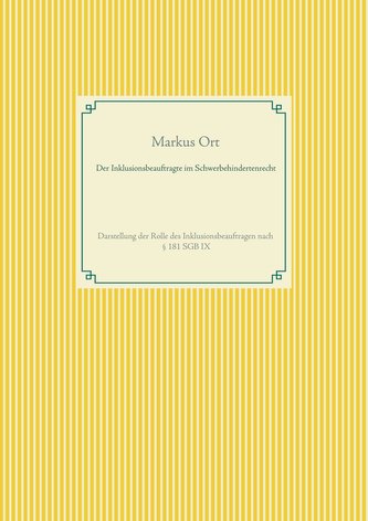 Der Inklusionsbeauftragte im Schwerbehindertenrecht