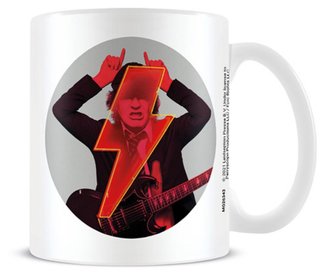 Keramický hrnek AC/DC: Angus PWR/UP (objem 315 ml)