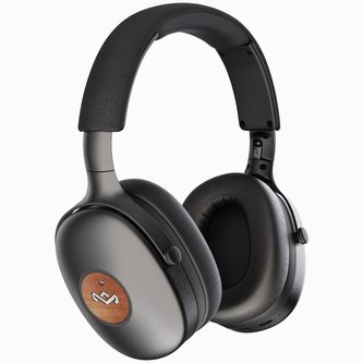 MARLEY Positive Vibration XL ANC BT® Signature Black, sluchátka přes hlavu s ovladačem a mic