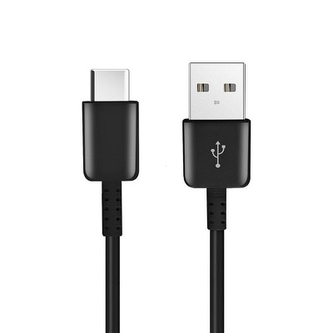 Datový kabel USB A na USB C 2.0, délka 1m, barva černá