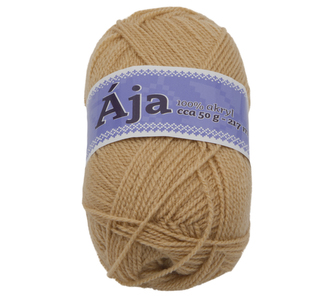 Příze ÁJA - béžová - 50g / 217 m