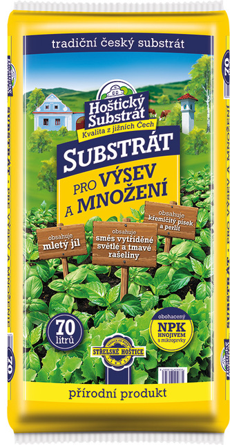 Substrát Forestina Hoštický pro výsev a množení 70 l