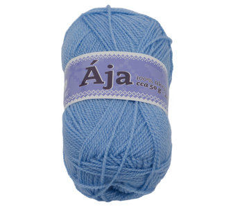 Příze ÁJA - světle modrá - 50g / 217 m