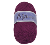 Příze ÁJA - tmavá burgundy - 50g / 217 m