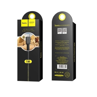 Datový kabel HOCO X20 micro USB barva černá - 1 metr