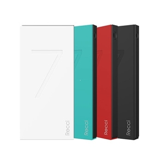 Externí baterie POWER BANK RECCI Seven 7000mAh, barva červená