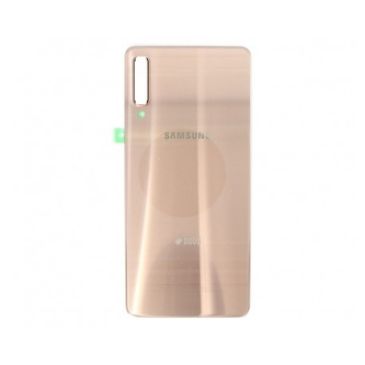 Samsung A750 Galaxy A7 (2018) kryt baterie + sklíčko kamery gold