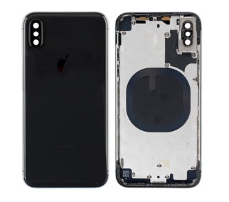 Kryt baterie + střední iPhone X black