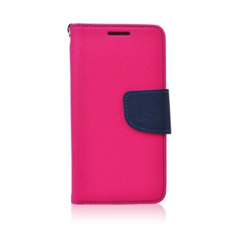 Pouzdro FANCY Diary Samsung A320 Galaxy A3 (2017) barva růžová/modrá