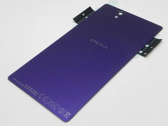 Kryt baterie Sony Xperia Z C6603 + lepítka fialová