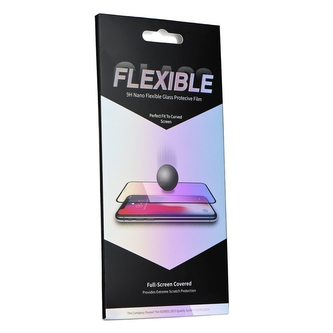 Tvrzené sklo 5D FLEXIBLE NANO iPhone 7, 8, SE 2020/22 černá