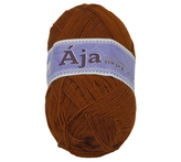 Příze ÁJA - hnědá - 50g / 217 m