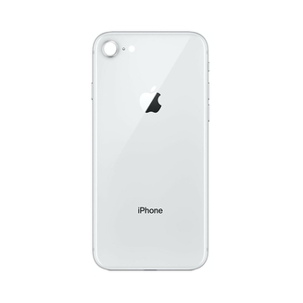 Kryt baterie iPhone 8 silver (white) - bigger hole