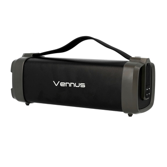Vennus (F52) Reproduktor BlueTooth + radio, barva černá