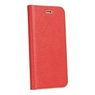 Pouzdro LUNA Book iPhone 7, 8, SE 2020 (4,7) barva červená