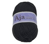Příze ÁJA - černá - 50g / 217 m