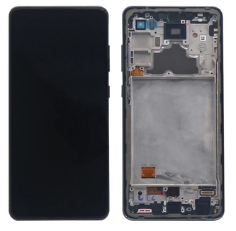 Dotyková deska Samsung A726, A725 Galaxy A72 5G, A72 + LCD black Service Pack - originál