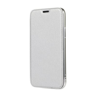 Pouzdro Electro Book iPhone 11 Pro Max (6,5), barva stříbrná