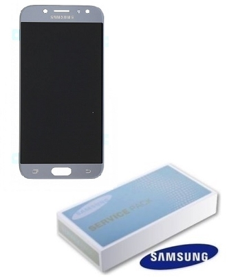 Dotyková deska Samsung J530 Galaxy J5 (2017) + LCD silver Service Pack - originál