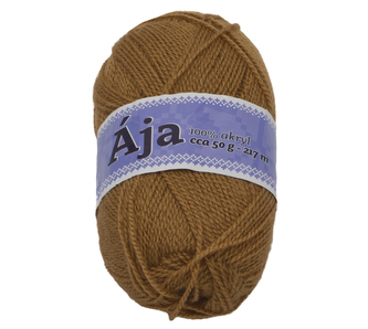 Příze ÁJA - oříšková - 50g / 217 m