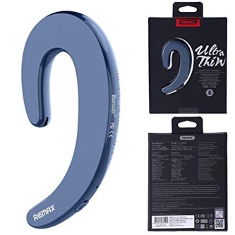 Bluetooth headset REMAX RB-T20 (multi-point + EDR) barva modrá