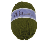 Příze ÁJA - tmavě zelená - 50g / 217 m