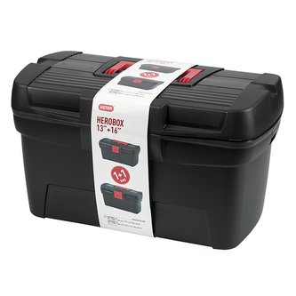 Sada kufrů na nářadí HEROBOX 13´ + 16´; 39,6x22,1x23,1 cm; plast Sada kufrů na nářadí HEROBOX 13´ + 16´; 39,6x22,1x23,1 cm; plast