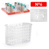 Závěsná polička do sprchy BANO 6; 20x11,5x12cm; plast