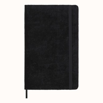 Moleskine Velvet zápisník černý L