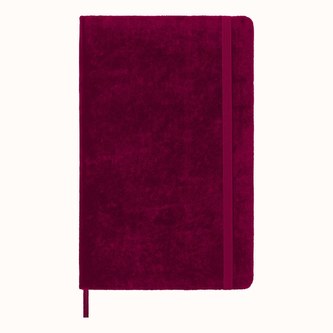 Moleskine Velvet zápisník fialový L
