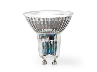 Smart žárovka LED GU10 4.9W bílá NEDIS WIFILRW10GU10 WiFi Tuya