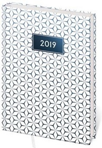 Diář 2019 B6 LYRA týdenní Abstract