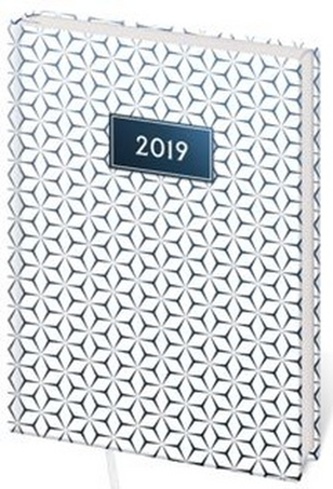 Diář 2019 B6 LYRA denní Abstract