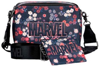 Dámská kabelka s peněženkou na karty Marvel: Bloom (21 x 15 x 9 cm|délka popruhu 160 cm)