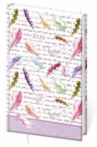 Diář 2019 A7 LYRA týdenní Indian