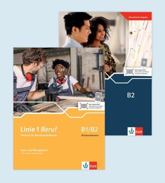 Linie 1 Beruf B1/B2 und B2. Paket aus Linie 1 Beruf B1/B2 Brückenelement und Linie 1 Beruf B2