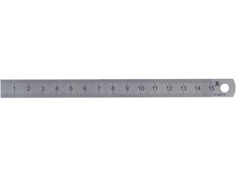 měřítko ocel. 300mm INOX KMITEX