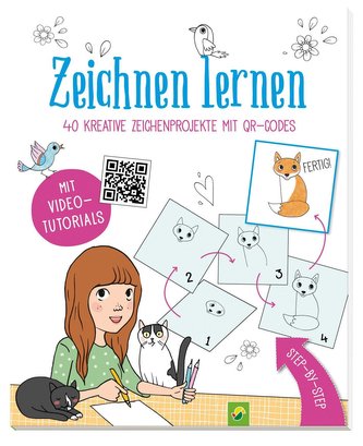 Zeichnen lernen  - 40 kreative Zeichenprojekte mit QR-Codes