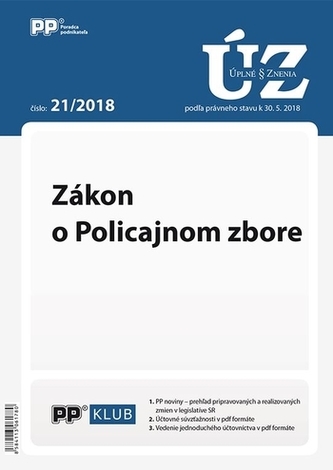 Úplne znenia zákonov 21-2018