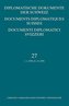 Diplomatische Dokumente der Schweiz / Documents diplomatiques suisse / Documenti diplomatici svizzeri