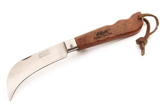 Nůž zavírací houbařský s pojistkou 9 cm rukojeť bubinga M